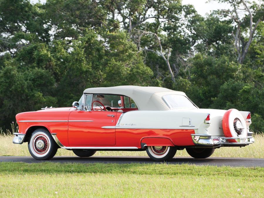  Chevrolet Bel Air Convertible 1955 года  (фото 3 из 104)